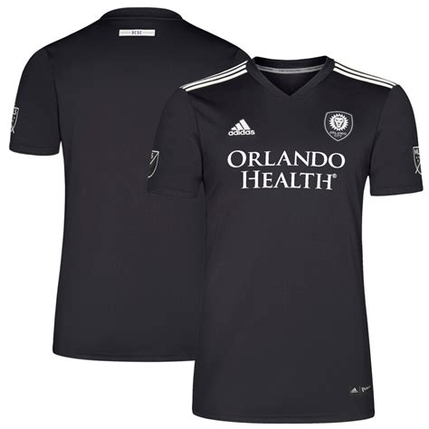 adidas Orlando City SC Black 2018 MLS Parley Jersey