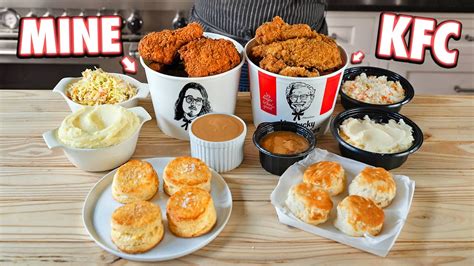 Making The KFC Bucket Meal At Home | But Better | Recipe Learn