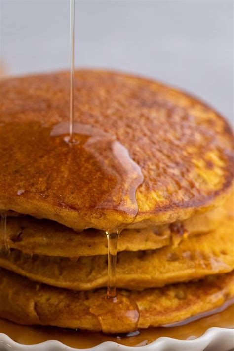 Quick Pumpkin Pancakes With Pancake Mix - Lifestyle of a Foodie