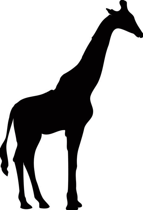 Giraffe Silhouette Clip Art - Cliparts.co