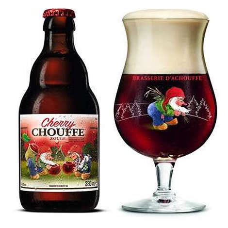 Cherry Chouffe - Belgian Beer with Cherry 8% - Brasserie d'Achouffe