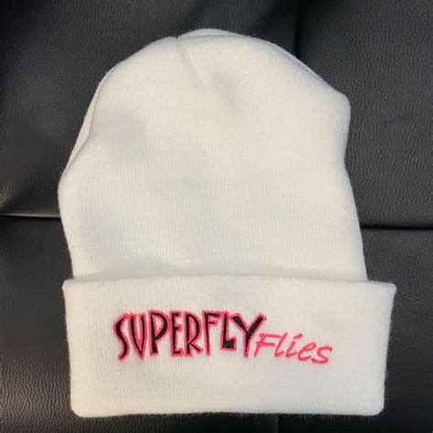 New Beanie Hat Black or White – Superfly Flies