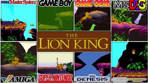 Lion King Video Game Comparison (All 8 Systems) - YouTube