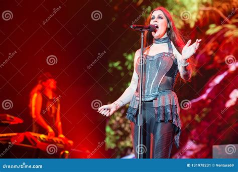 Concert of Finnish Symphonic Metal Band Nightwish Editorial Photo - Image of live, artist: 131978231