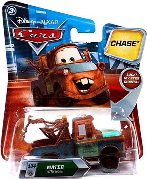 Disney Pixar Cars Lenticular Eyes Series 2 Mater with Hood 155 Diecast Car Mattel Toys - ToyWiz