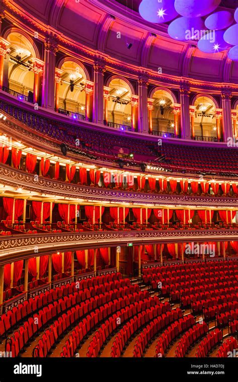 Royal albert hall inside hi-res stock photography and images - Alamy