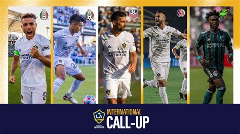 Five LA Galaxy players called into respective National Team rosters for 2021 Concacaf Gold Cup ...