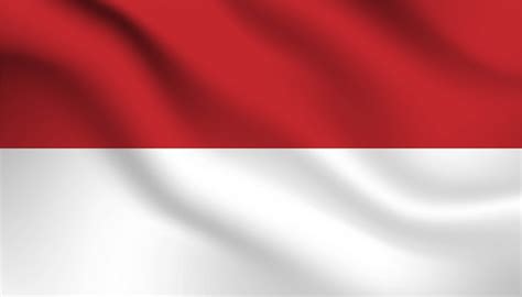 Premium Vector | Flag of indonesia background.