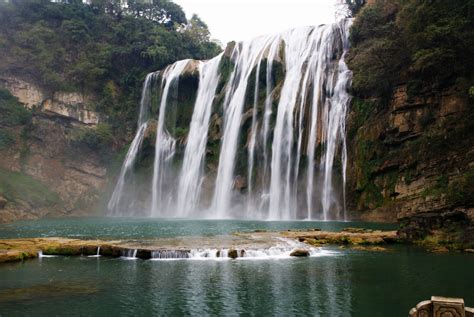 Huangguoshu Waterfall Anshun Guizhou China HD Travel Photo | Wallsev ...