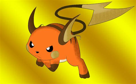 Shiny Raichu- Colored Lineart by Mdpikachu on DeviantArt