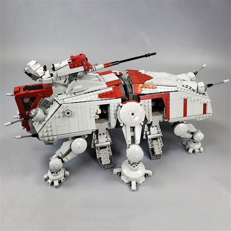 Lego Star Wars Custom AT-TE / ATTE Moc By BrickVault - minifig scale ...