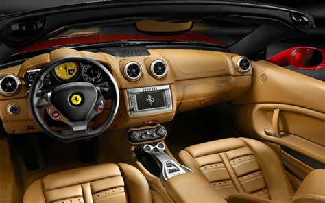 2009 Ferrari California Interior Wallpaper | HD Car Wallpapers | ID #745