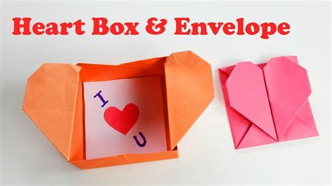 Origami Bild: Origami Heart Box Youtube