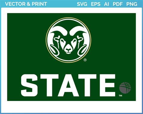 Colorado State Rams - Alternate Logo (2015) - College Sports Vector SVG Logo in 5 formats