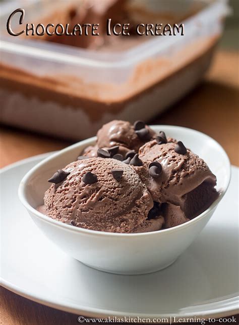 Eggless chocolate ice cream with out icecream maker | Easy ice cream recipes | Summer Special ...