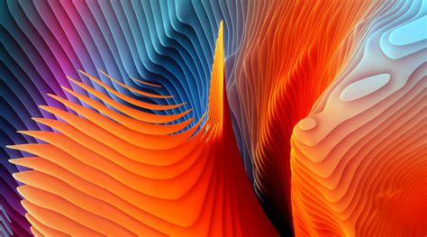 an image of colorful lines and curves on a cell phone screen with the iphone logo in the center