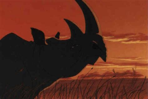 The Lion King rhinoceros by Walt Disney Studios on artnet