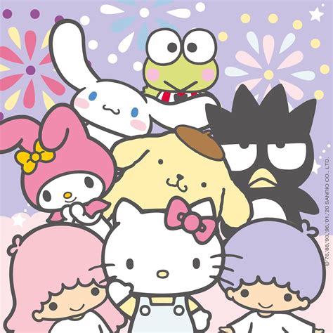 #Sanrio #HappyNewYear | Hello kitty drawing, Hello kitty backgrounds ...