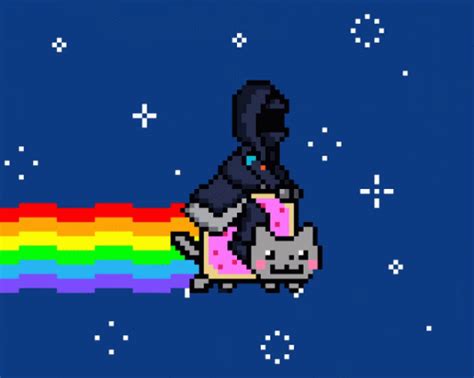 Arknights Doctor And Nyan Cat Meme GIF - Arknights Doctor And Nyan Cat Nyan Cat Arknights ...