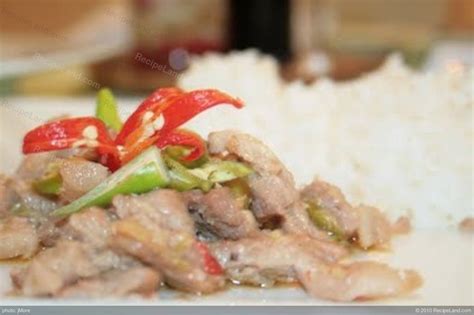 The Bicol Express Recipe | RecipeLand