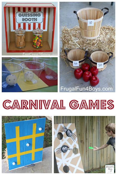 25+ Simple Carnival Games for Kids - Frugal Fun For Boys and Girls