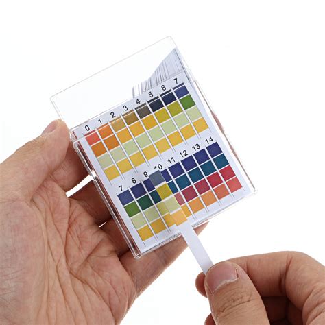 100pcs/box ph test strips precision four-color comparison 0-14 ph ...