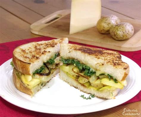 Grilled Raclette Cheese Sandwich • Curious Cuisiniere