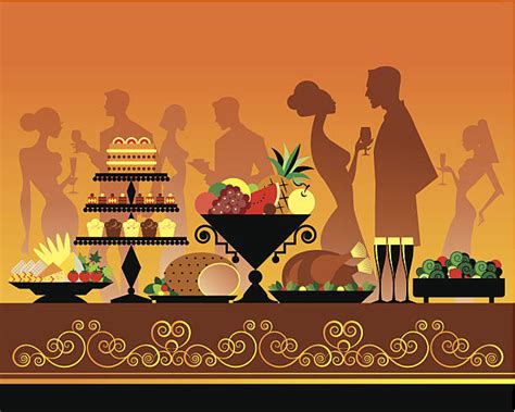 Popular 27+ Buffet Table Clip Art