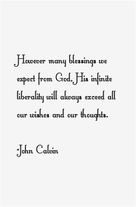 John Calvin Quotes & Sayings