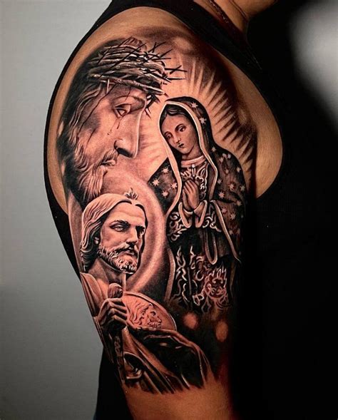 #Tattoos,Christian Half Sleeve Tattoo | Half sleeve tattoo, Sleeve ...