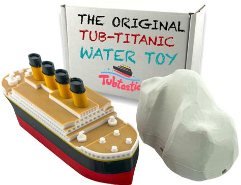 Amazon.com: The Original Floating Titanic Bath Toy from Tubtastic with ...