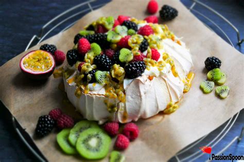 Pavlova cake; a perfect dessert - PassionSpoon recipes