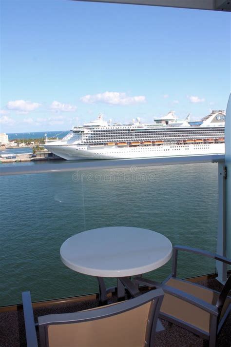 Oasis Of The Seas Cruise Ship Balcony Stock Photo - Image of marina, philipsburg: 23063874