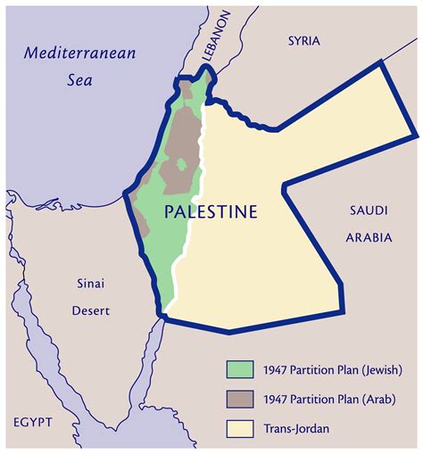 Where Is Palestine Map