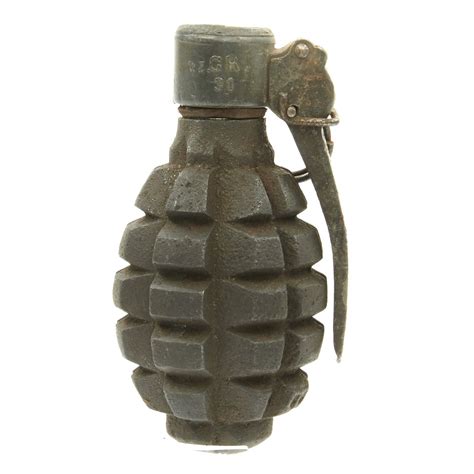 Original Polish WWII Defensive Grenade wz. 33 – International Military Antiques