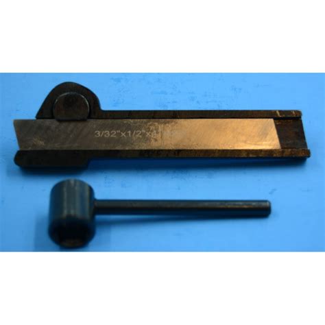 MEDIUM LATHE PARTING TOOL HOLDER AND BLADE 1/2 x 4 1/2