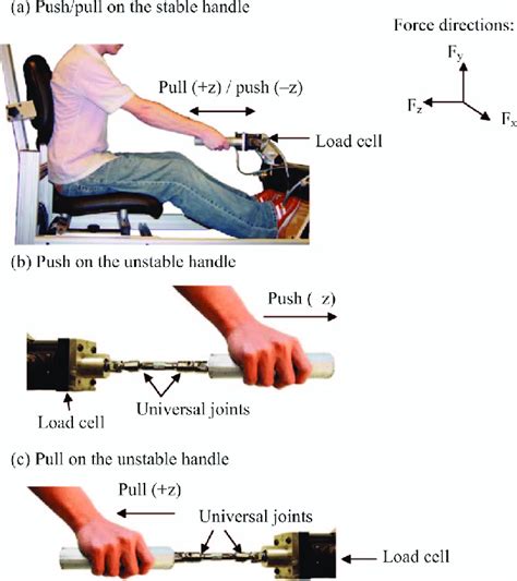 Subjects applied maximum push/pull forces for the stable (a) vs.... | Download Scientific Diagram