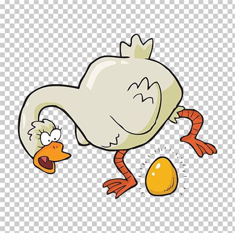 The Goose That Laid The Golden Eggs PNG, Clipart, Animals, Bird, Cartoon, Chicken, Fauna Free ...