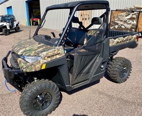 New 2020 Polaris Ranger XP® 1000 Premium Pursuit® Camo Ride Command® Side by Side Utility ...