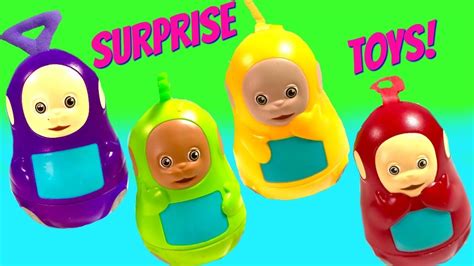 Teletubbies Stacking Cups Nesting Eggs Surprise Toys Play Doh Shopkins Huevos Sorpresa