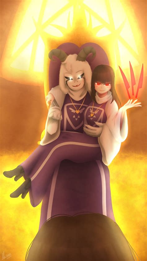 "Asriel Dreemurr & Chara Dreemurr" by AleSanuwu on pixiv : r/Chasriel_Squad