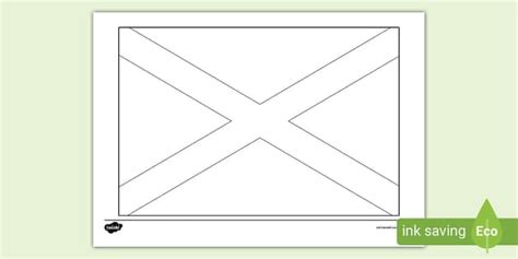 Jamaica Flag Colouring Sheet (teacher made) - Twinkl