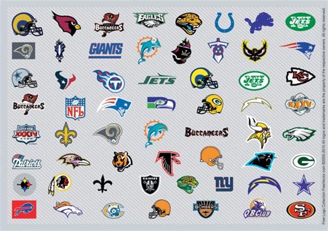 NFL Team Logos (10451) Free AI, EPS, SVG Download / 4 Vector