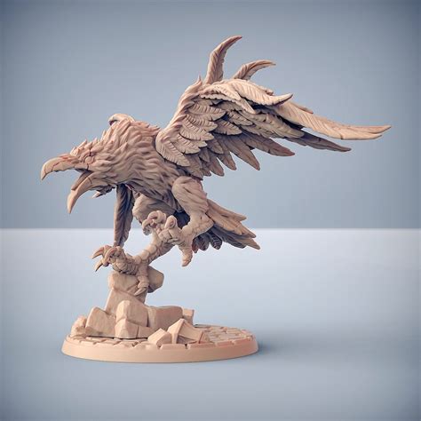 Giant Eagle Premium Dnd Miniature Mini Sanded & Primed Resin 3D Printed 30335 - Etsy