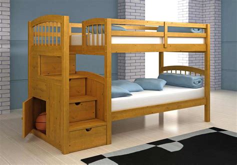 Bunk Bed With Stairs Plans – BED PLANS DIY & BLUEPRINTS