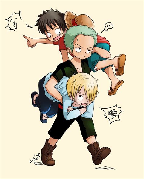 One Piece Zoro Sanji Luffy