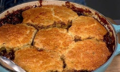 Dean Edwards lazy braised beef cobbler recipe on Lorraine – The Talent Zone