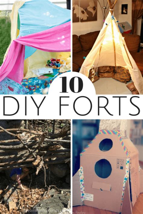 10 Fun DIY Forts for Kids | Two Kids and a Coupon