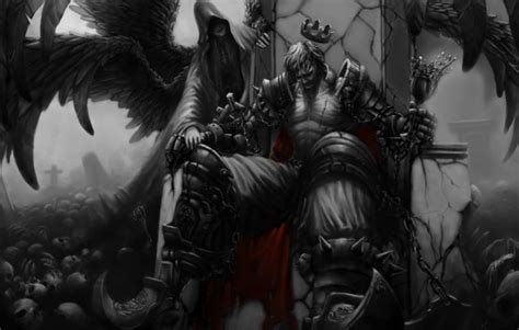 Demon King On Throne - 2000x1270 Wallpaper - teahub.io