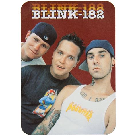 Blink 182 - Group - Sticker - OS / Multi | Blink 182, Band photos, Cool stickers